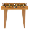 Piłkarzyki, drewniany stół do gry w piłkę nożną 69x35 cm gra dla dzieci