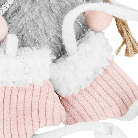 Figurka świąteczna aniołek ozdoba choinkowa lalka