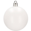 Bombki choinkowe 100 szt. biały zestaw choinkowy