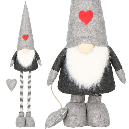 Skrzat 83-130 cm ozdoba świąteczna, krasnal świąteczny, gnom na teleskopowych nóżkach