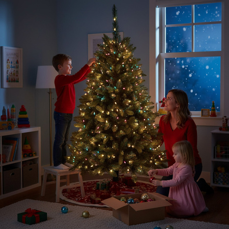 Choinka sztuczna Premium Royal Trees 150 cm świerk syberyjski z stojakiem, drzewko PE