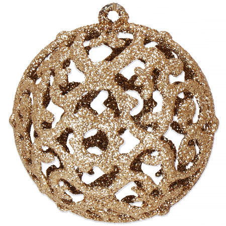 Bombki choinkowe 101 szt. ozdoby świąteczne zestaw z gwiazdą brązowe, rose gold