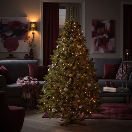 Choinka sztuczna Premium Royal Trees 150 cm świerk kaukaski z stojakiem, drzewko