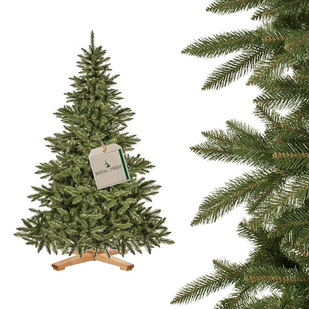 Choinka sztuczna Premium Royal Trees 180 cm świerk naturalny ze stojakiem drzewko