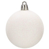 Bombki choinkowe 100 szt. biały zestaw choinkowy