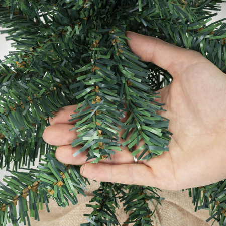 Choinka sztuczna mała 60 cm sosna naturalna z jutą mini drzewko świateczne na stolik
