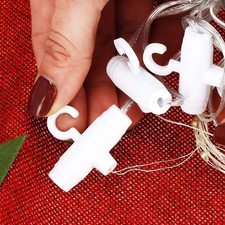 Kurtyna świetlna 300 led girlanda, lampki druciki z programatorem wewnętrzno-zewnętrzne multikolor