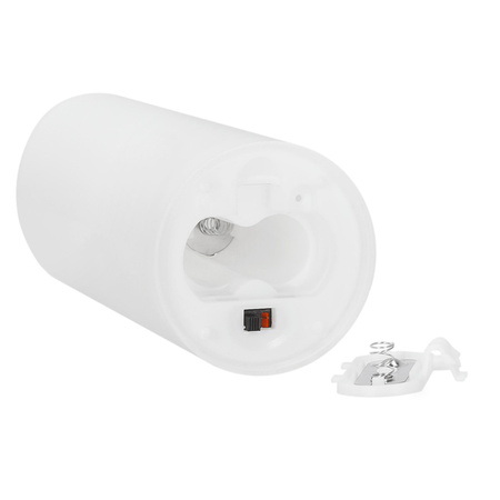 Świeczki na baterie 6 szt. 18,5 cm świece LED z ruchomym płomieniem, do stroików świątecznych