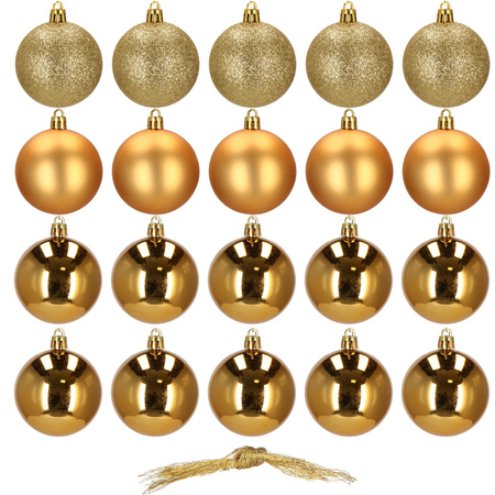 Bombki choinkowe na choinkę zestaw 20 szt.