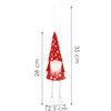 Skrzat 35 cm ozdoba świąteczna krasnal zawieszka na choinkę, gnom