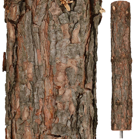 Choinka na pniu 180 cm sztuczna sosna diamentowa ośnieżona jak żywa