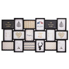 Ramka na zdjęcia 18 zdjęć multiramka 13x18 czarna