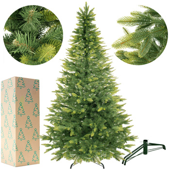 Choinka sztuczna premium 180 cm świerk naturalny