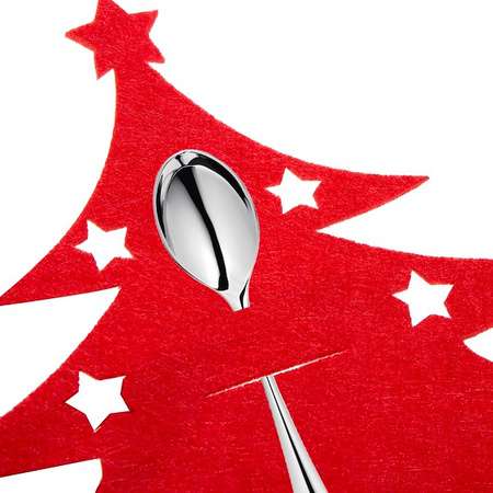 Kieszonka na sztućce 2szt. świąteczne etui, choinka ozdoba świąteczna