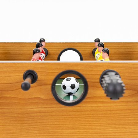 Piłkarzyki, drewniany stół do gry w piłkę nożną 69x35 cm gra dla dzieci