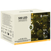 Lampki choinkowe 500 Led biały ciepły, flash biały zimny 41,5 m oświetlenie świąteczne IP44