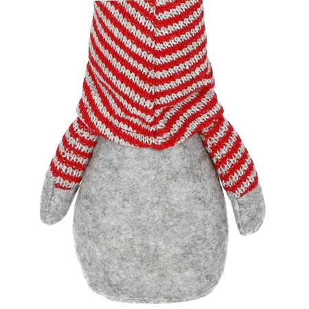 Para krasnali 30cm ozdoba świąteczna, skrzat świąteczny, gnom w paski