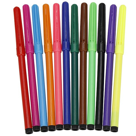 Rzutnik do nauki rysowania dla dzieci szkicownik z notesem i mazakami różowy