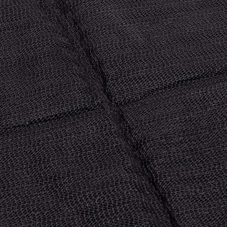 Mata na siedzenie samochodowe 116 x 48 cm czarny pokrowiec ochronny