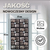 Ramka na zdjęcia 24 zdjęcia multiramka 10x15 czarna