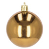 Bombki choinkowe 51 szt. ozdoby świąteczne zestaw złoty
