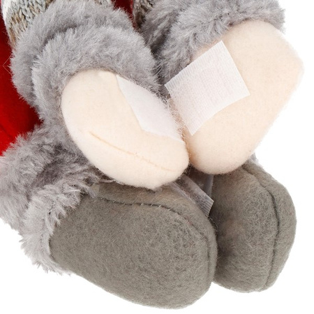 Skrzat świateczny klamra do zasłon dekoracja na rzepy