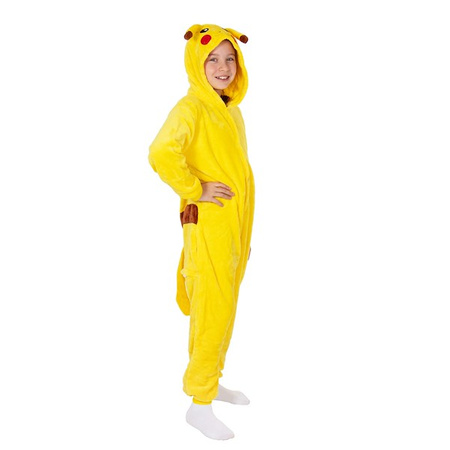 Piżama jednoczęściowa kigurumi dziecięcy kombinezon Pikachu rozmiar 130-140 cm