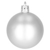 Bombki choinkowe 77 szt. ozdoby świąteczne srebrny