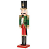 Dziadek do orzechów 60 cm drewniany żołnierzyk multikolor, figurka świąteczna