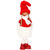 Laleczka 50 cm ozdoba świąteczna, figurka świąteczna, gnom czerwony