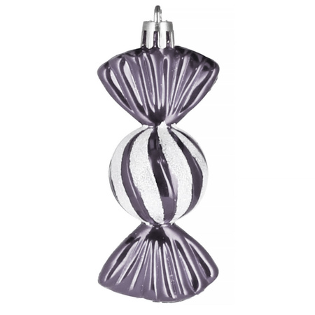 Bombki choinkowe 5 szt. cukierki, kolorowy zestaw choinkowy