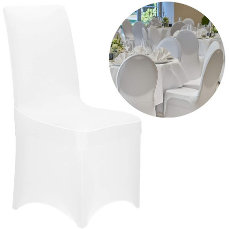 Pokrowiec bankietowy na krzesło uniwersalny biały 4 szt.