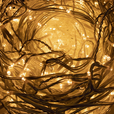 Kurtyna świetlna 1000 led girlanda, lampki wewnętrzno-zewnętrzne sople ciepły biały