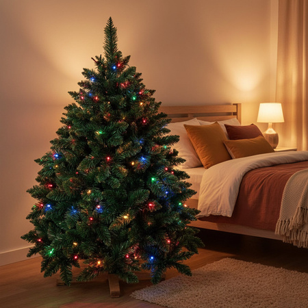 Sztuczna choinka jak żywa 150 cm sosna leśna Royal Trees premium z drewnianym stojakiem