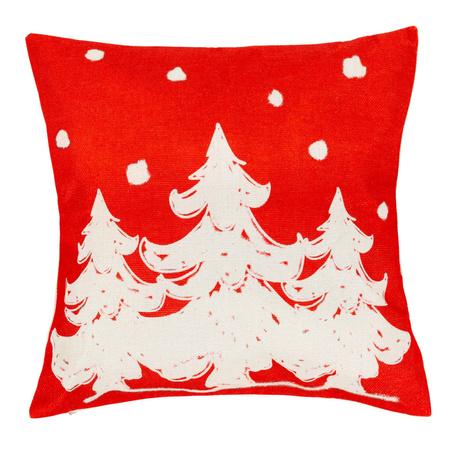 Świąteczki poszewki 40x40 cm 4 szt. na poduszki jaśka dekoracyjne bożonarodzeniowe