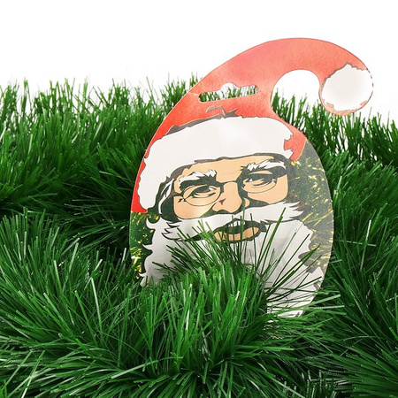 Łańcuch na choinkę 6m zielony, girlanda choinkowa, średnica 15cm