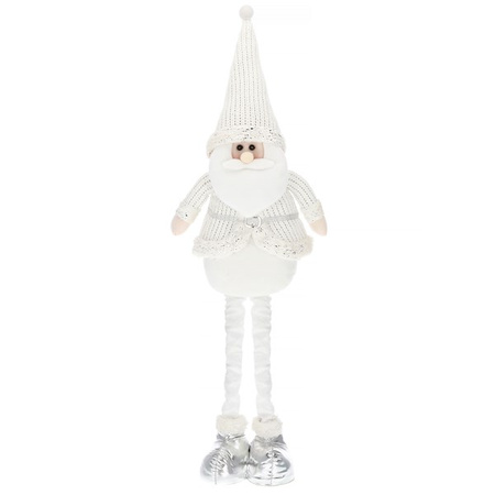 Mikołaj 62-90cm ozdoba świąteczna, krasnal świąteczny, gnom na teleskopowych nóżkach