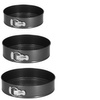 Tortownice 3 szt. formy do pieczenia tortów stalowe
