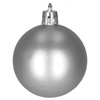 Bombki choinkowe 20 szt. ozdoby świąteczne szary