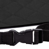 Mata na siedzenie samochodowe 102 x 50 cm czarny pokrowiec ochronny pikowany