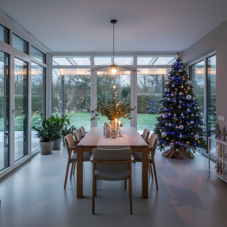 Choinka sztuczna Premium Royal Trees 210 cm sosna PE z stojakiem, drzewko