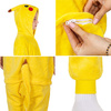 Piżama jednoczęściowa kigurumi dziecięcy kombinezon Pikachu rozmiar 120-130 cm