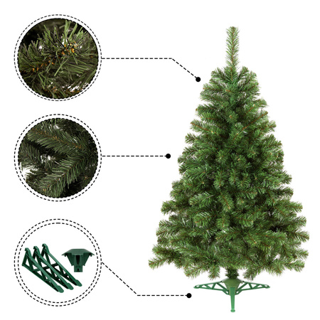 Choinka sztuczna premium 150 cm jodła zielona