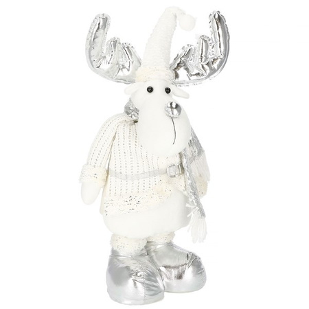 Renifer 54-70cm ozdoba świąteczna, krasnal świąteczny, gnom na teleskopowych nóżkach