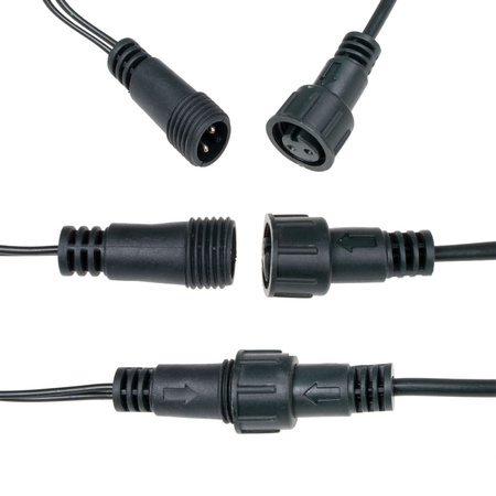 Kurtyna świetlna multikolor 144 Led lampki wewnętrzno-zewnętrzne siatka z programatorem