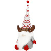 Skrzat 50 cm ozdoba świąteczna, renifer krasnal świąteczny, gnom