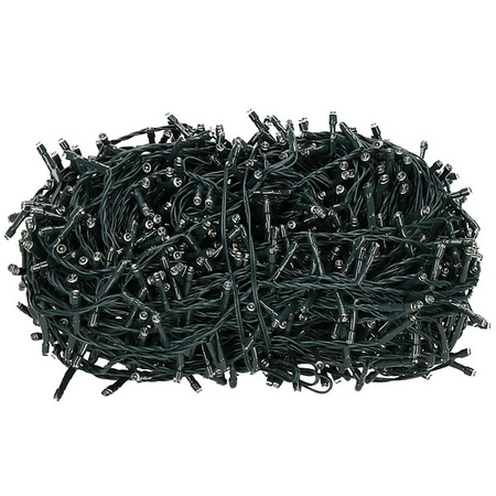 Kurtyna świetlna 750 led girlanda, lampki zewnętrzne sople zimny biały + flash