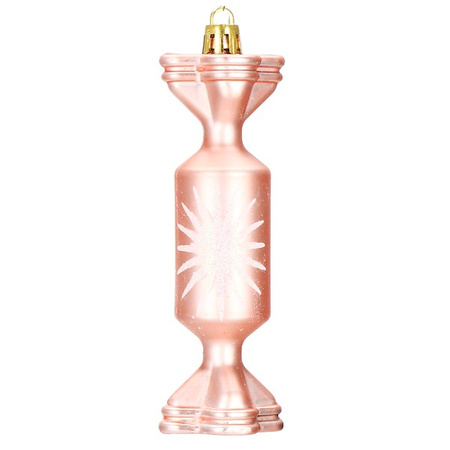 Bombki choinkowe 152 szt. ozdoby świąteczne rose gold