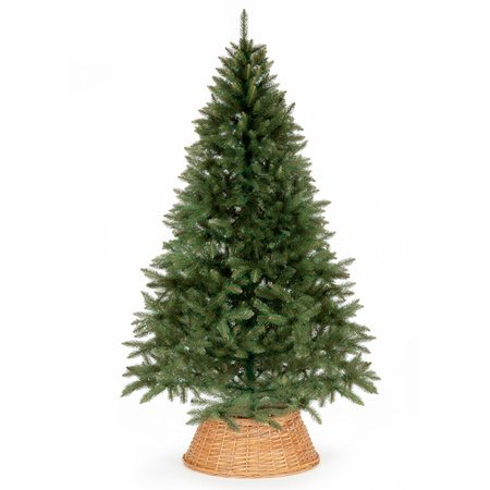 Osłona na stojak pod choinkę, wiklinowa 58 cm kosz jasnobrązowy