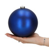 Bombki choinkowe 2 szt. ozdoby świąteczne zawieszki 15 cm granatowe